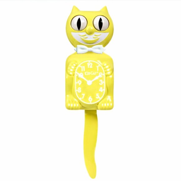 Kit-Cat Klock Other - Spring Daffodil yellow Kit-Cat Klock Clock